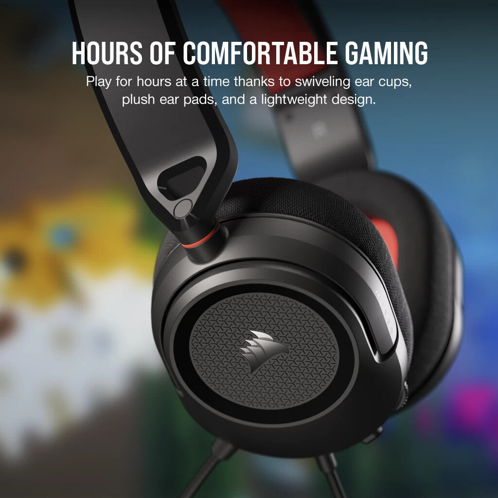 Corsair HS35 v2 Headset Wired Head-band Gaming Carbon