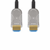 StarTech.com 50ft (15.2m) HDMI 2.1 Hybrid Active Optical Cable (AOC), CMP Plenum, 8K 60Hz, 48Gbps, Certified Ultra High Speed HDMI 2.1/2.0 Cable