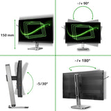 Philips 5000 series 27B2G5601/00 computer monitor 68.6 cm (27") 2560 x 1440 pixels Quad HD LCD Black