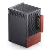 Jonsbo T6 Midi Tower Black, Wood