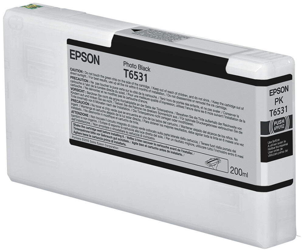 Epson T6531 Photo Black Ink Cartridge (200ml)