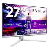 Philips Evnia 8000 27M2N8500/00 computer monitor 67.3 cm (26.5") 2560 x 1440 pixels Quad HD QD-OLED White