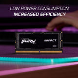 Kingston Technology FURY 8GB 4800MT/s DDR5 CL38 SODIMM Impact