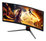 AOC G4 CU34G4ZCA computer monitor 86.4 cm (34") 3440 x 1440 pixels Wide Quad HD Black, Red