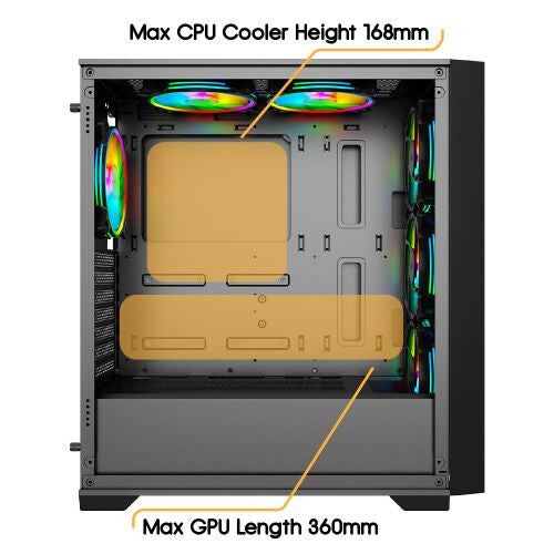 VIDA Versa Tower Black