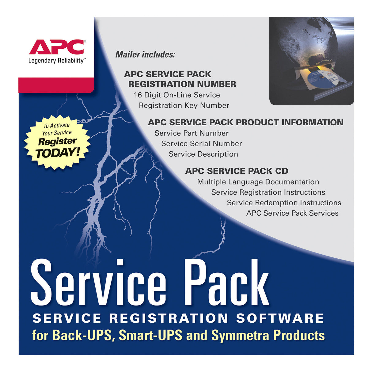 APC Warranty extension service pack, for new product purchase, 1yr, level 05