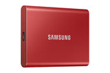 Samsung Portable SSD T7 2 TB USB Type-C 3.2 Gen 2 (3.1 Gen 2) Red