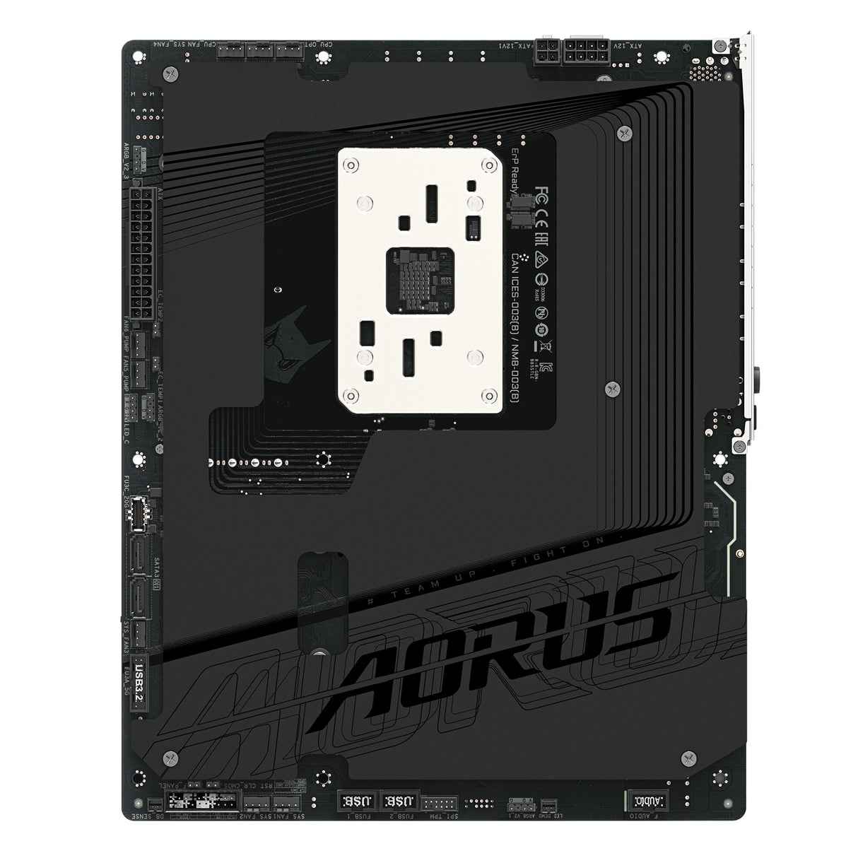GIGABYTE B850 AORUS STEALTH Motherboard - AMD Ryzen 9000 Series CPUs, 14+2+2 Phases Digital VRM, up to 8200MHz DDR5 (OC), 2xPCIe 5.0 + 2xPCIe 4.0 M.2, WIFI 7, 5 GbE LAN, USB 3.2 Gen 2