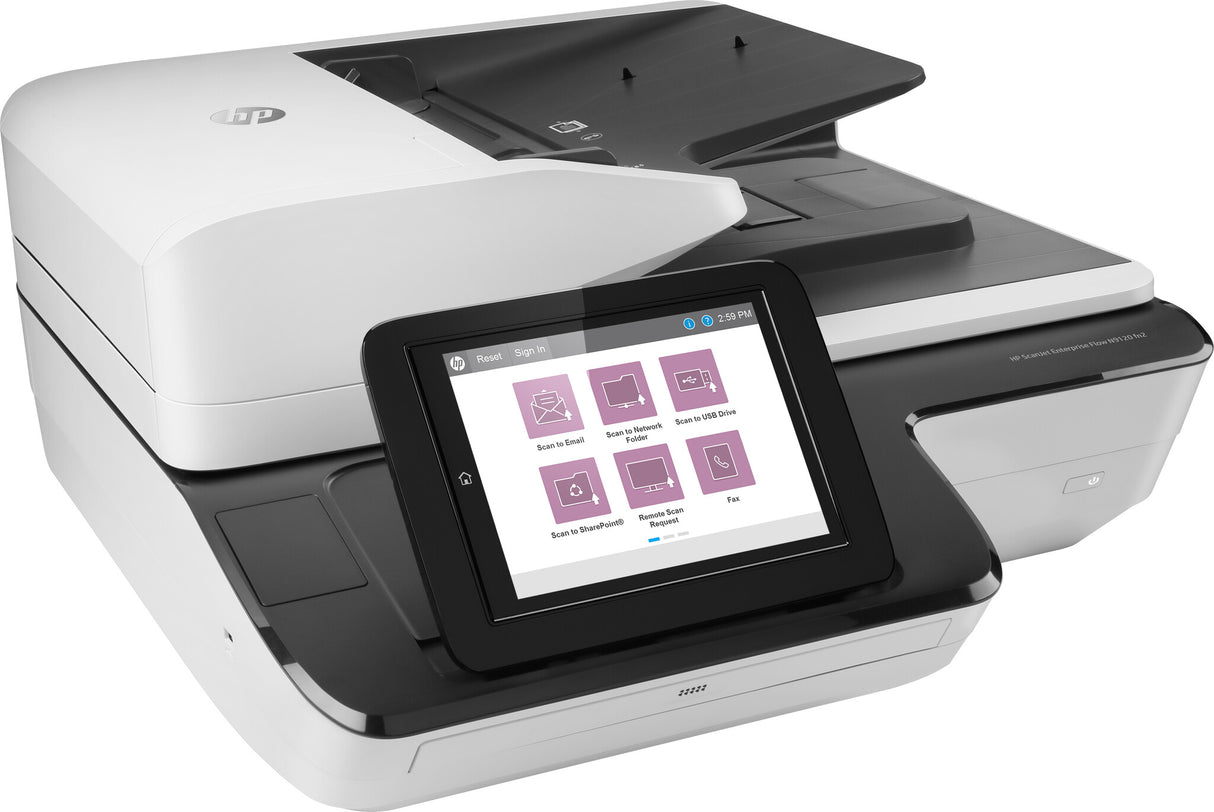 HP Scanjet Enterprise Flow N9120 fn2 Flatbed & ADF scanner 600 x 600 DPI A3 Black, White