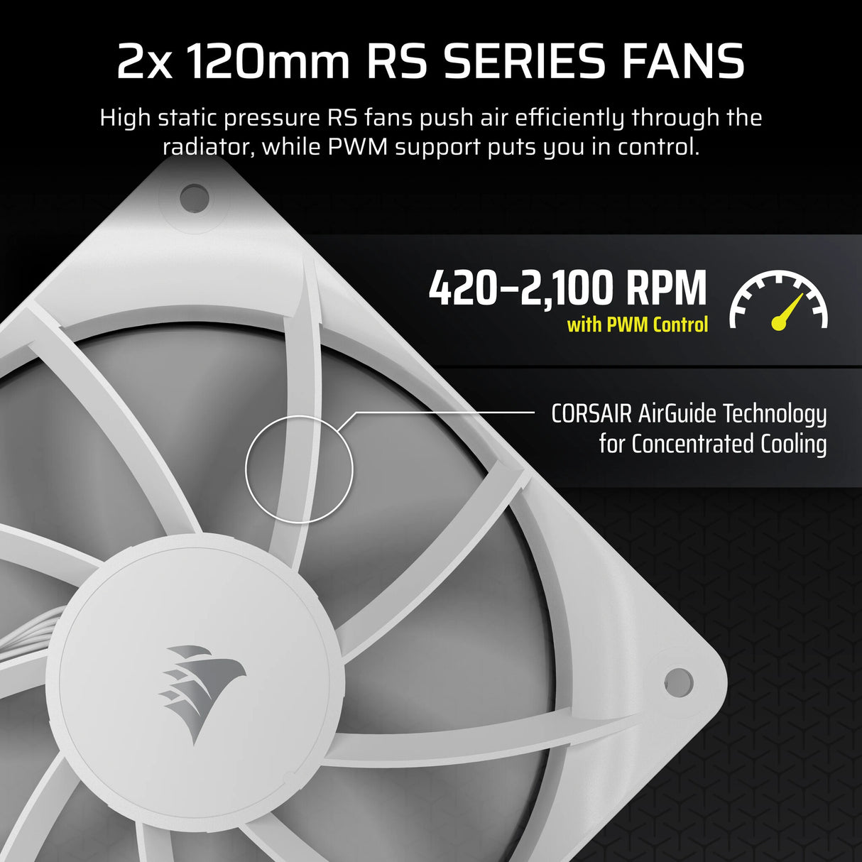 Corsair Nautilus 240 RS LCD Processor All-in-one liquid cooler 12 cm White 1 pc(s)