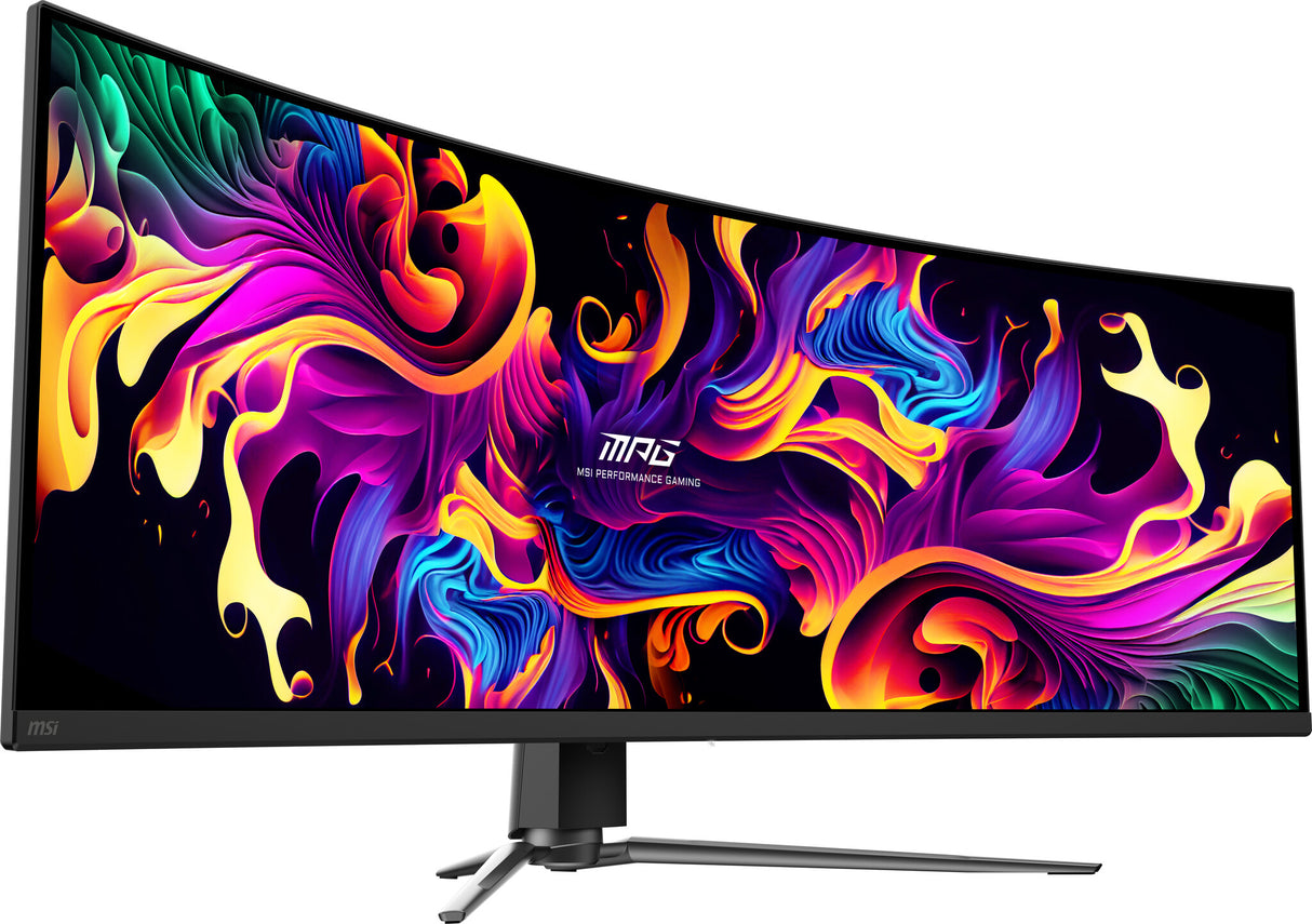 MSI MPG 491CQP QD-OLED computer monitor 124.5 cm (49") 5120 x 1440 pixels DQHD QDOLED Black