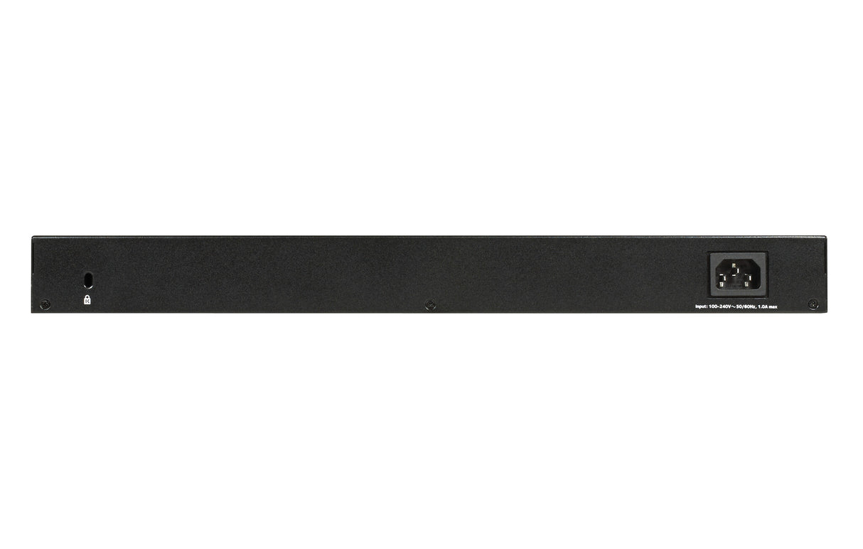 NETGEAR GS348 Unmanaged Gigabit Ethernet (10/100/1000) 1U Black
