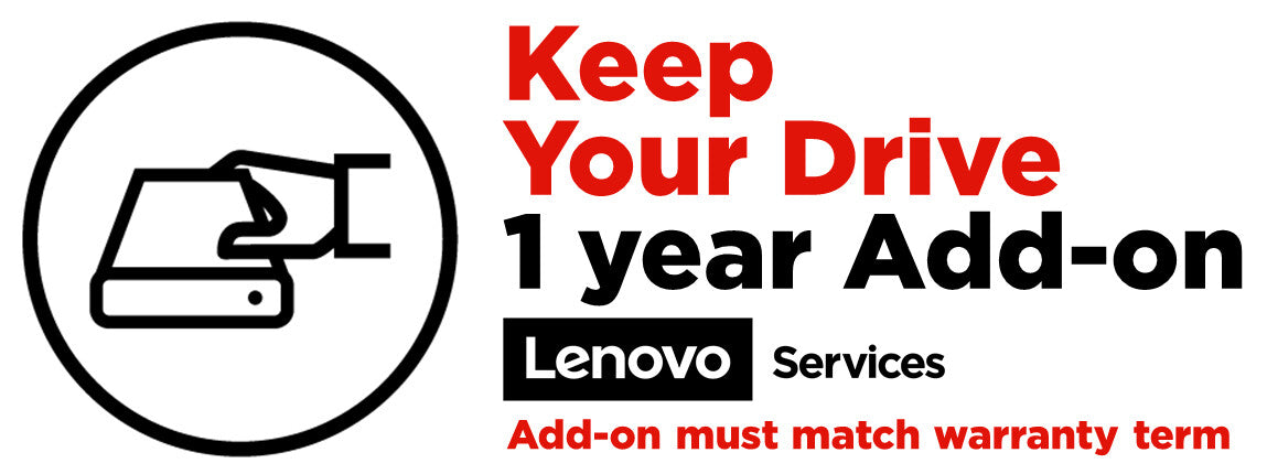 Lenovo 1Y Keep Your Drive 1 license(s) 1 year(s)