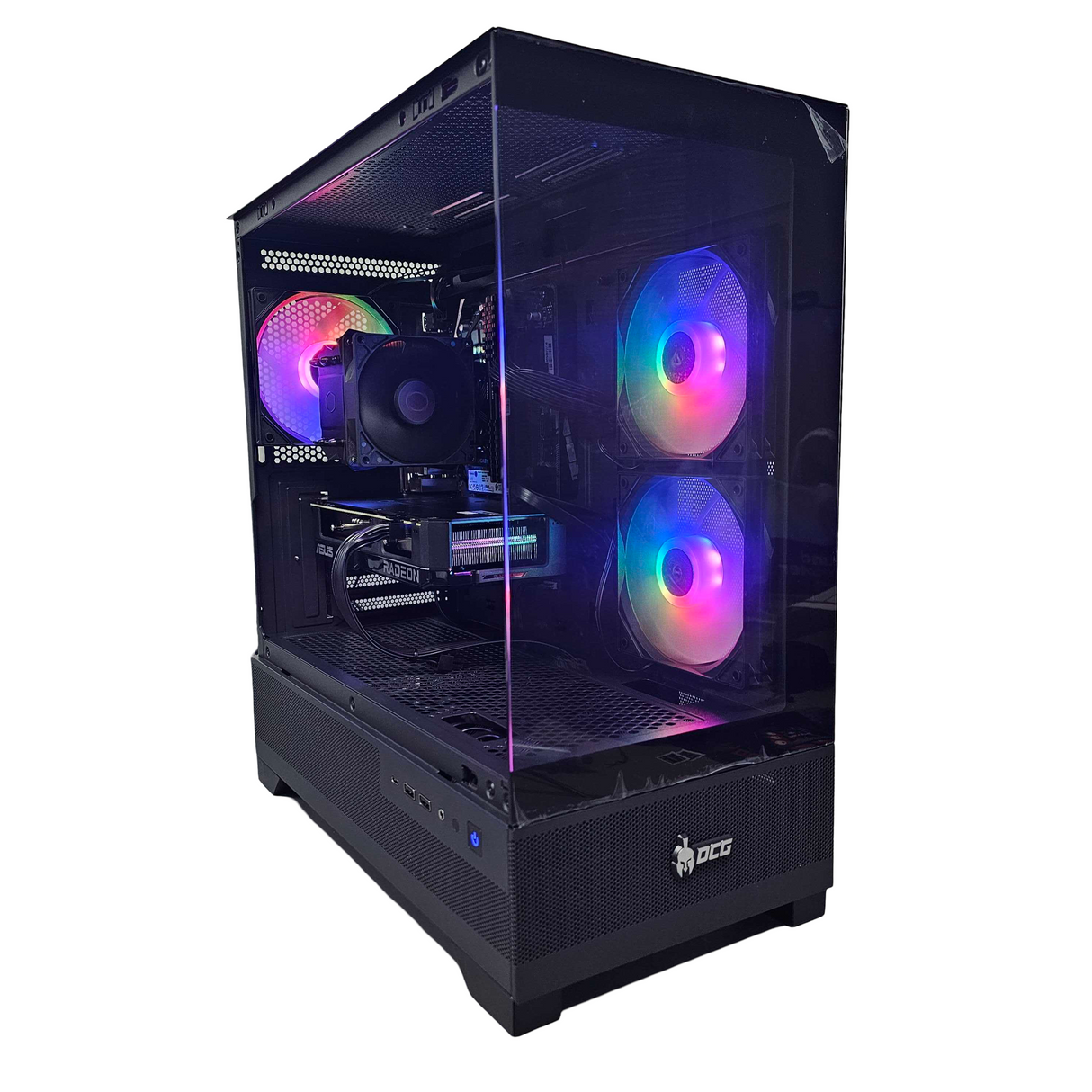 DCG Cobalt - i5 12600KF, 16GB DDR4, RX 7600 XT 16GB, 500GB SSD, Intel Gaming PC