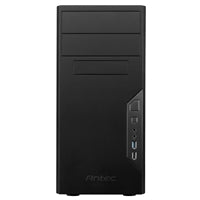 Antec VSK3000B U3/U2 Caja Micro ATX, Ventilador de 9,2 cm, USB 3.0, Negro con Interior Negro