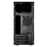 Antec VSK3000B U3/U2 Caja Micro ATX, Ventilador de 9,2 cm, USB 3.0, Negro con Interior Negro