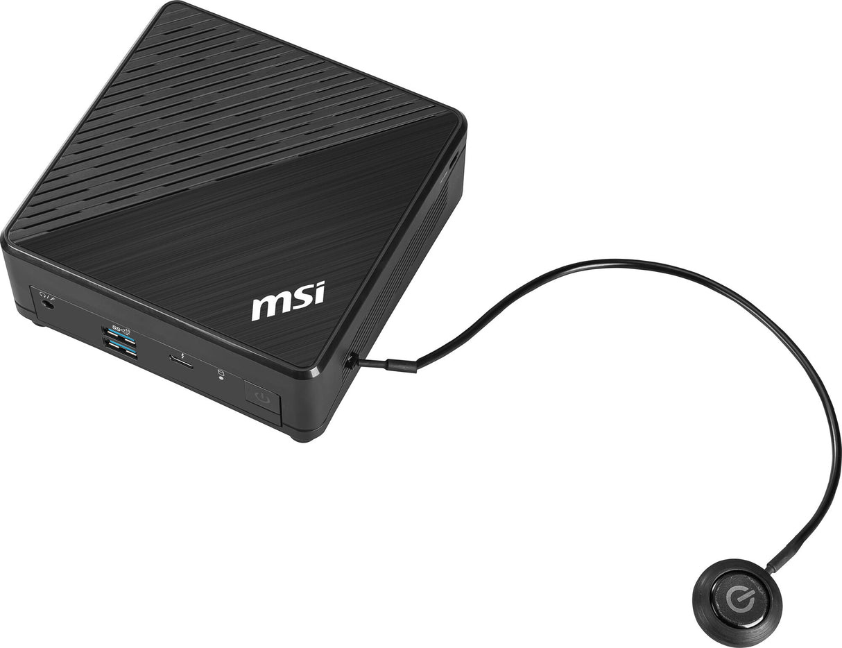 MSI Cubi 5 12M Intel Core i7 1255U Barebone, NUC, SFF, Mini Computer, HTPC, (NO RAM, NO Storage, NO OS), IRIS XE Graphics/ThunderBolt 4/Type C/HDMI/DisplayPort/Dual LAN/WiFi 6E/BT 5.3/VESA