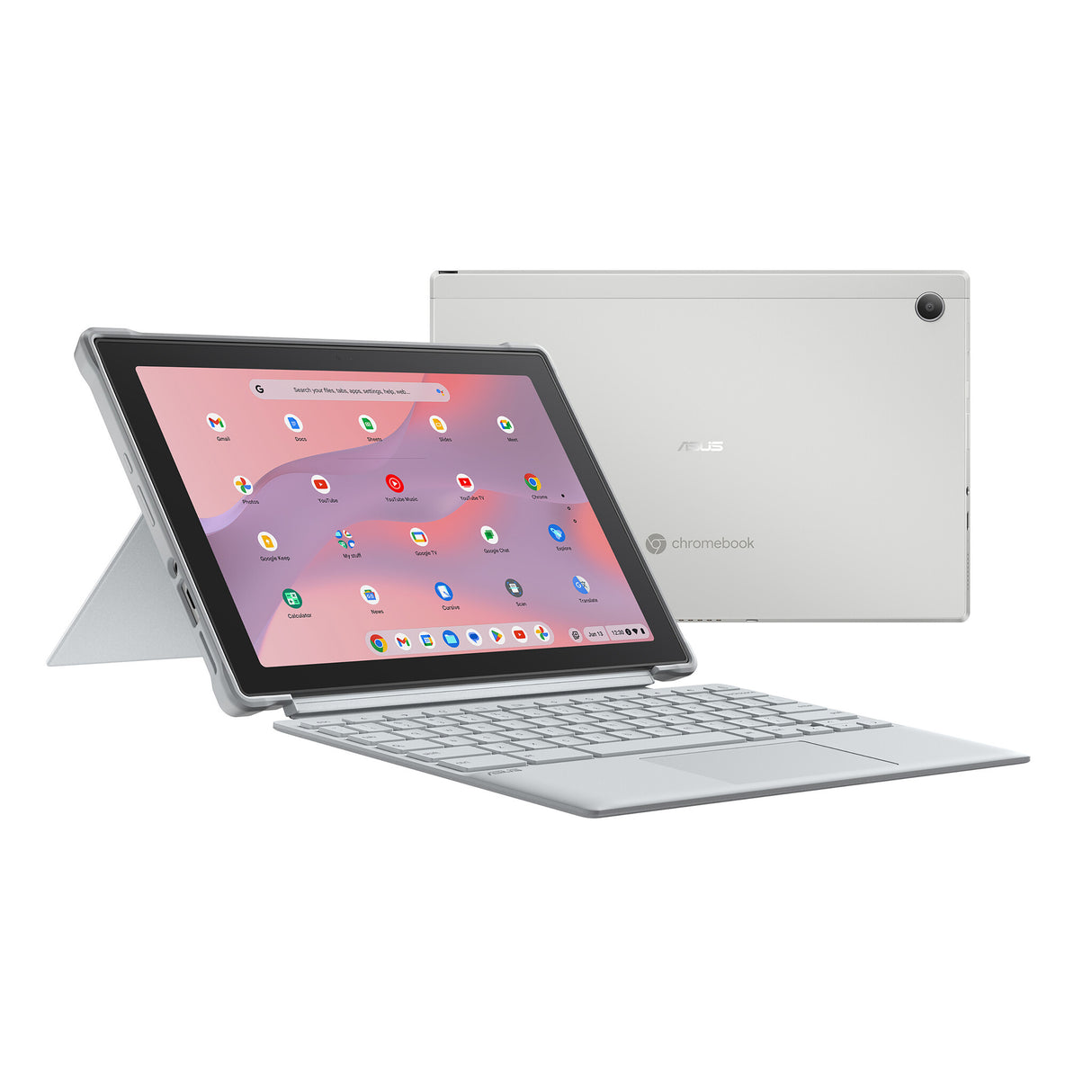 ASUS Chromebook CM3001DM2A-R70052 MediaTek Kompanio 520 26.7 cm (10.5") Touchscreen WUXGA 4 GB LPDDR4x-SDRAM 64 GB eMMC Wi-Fi 6 (802.11ax) ChromeOS Silver