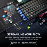 Corsair VANGUARD AIR 99 keyboard Gaming RF Wireless + USB QWERTY UK English Black