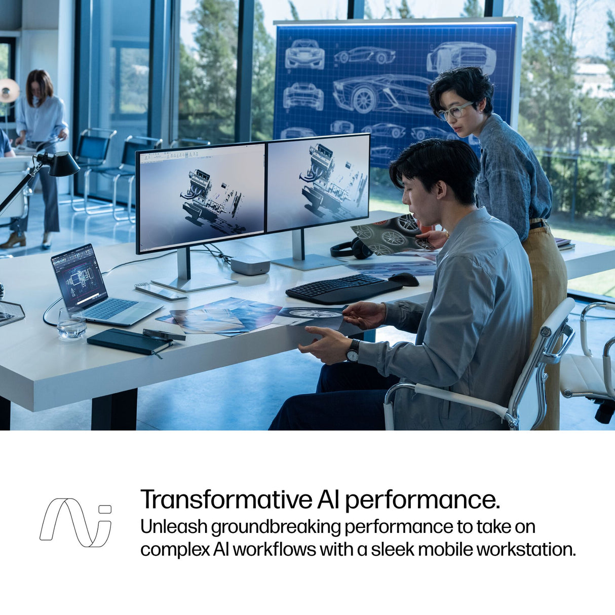 HP ZBook Ultra G1a Copilot+ PC AMD Ryzen AI Max+ PRO PRO 395 Mobile workstation 35.6 cm (14") Touchscreen 2.8K 128 GB LPDDR5x-SDRAM 2 TB SSD Wi-Fi 7 (802.11be) Windows 11 Pro AI Workstation, AI PC Silver
