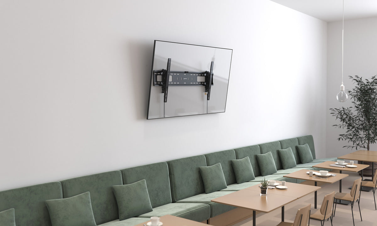 Manhattan Wall Mount With Extension for TV & Monitors (Tiltable Anti Theft), For screens 37" to 100", VESA compatibility: all between 200x200mm to 800x400mm - check the dimensions of the four mounting holes on back of screen to ensure it fits, Max 75kg, B