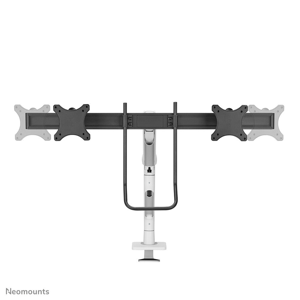 Neomounts DS75S-950WH2 Monitor arm 17-32" - gas spring - Topfix - 180°-stop