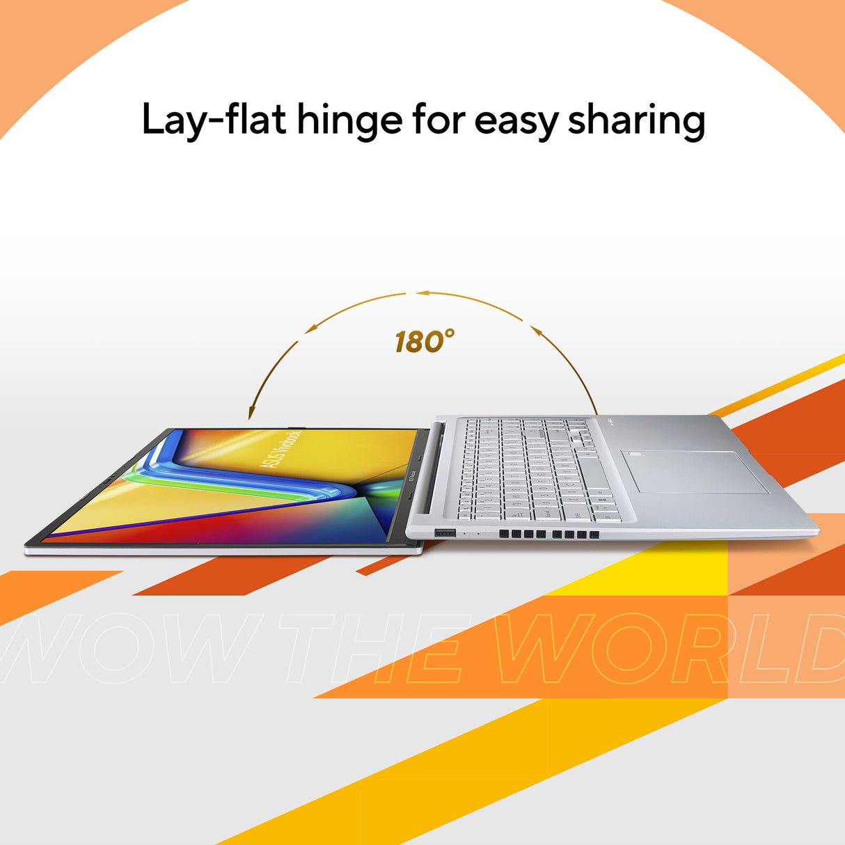 ASUS Vivobook 16 M1605YA-MB189W AMD Ryzen™ 5 5625U Laptop 40.6 cm (16") WUXGA 8 GB DDR4-SDRAM 512 GB SSD Wi-Fi 6E (802.11ax) Windows 11 Home Silver