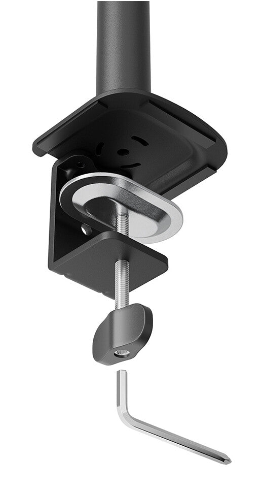 Neomounts DS60-600BL2 Monitor arm 10-32" - Quick-fix - 180°-stop