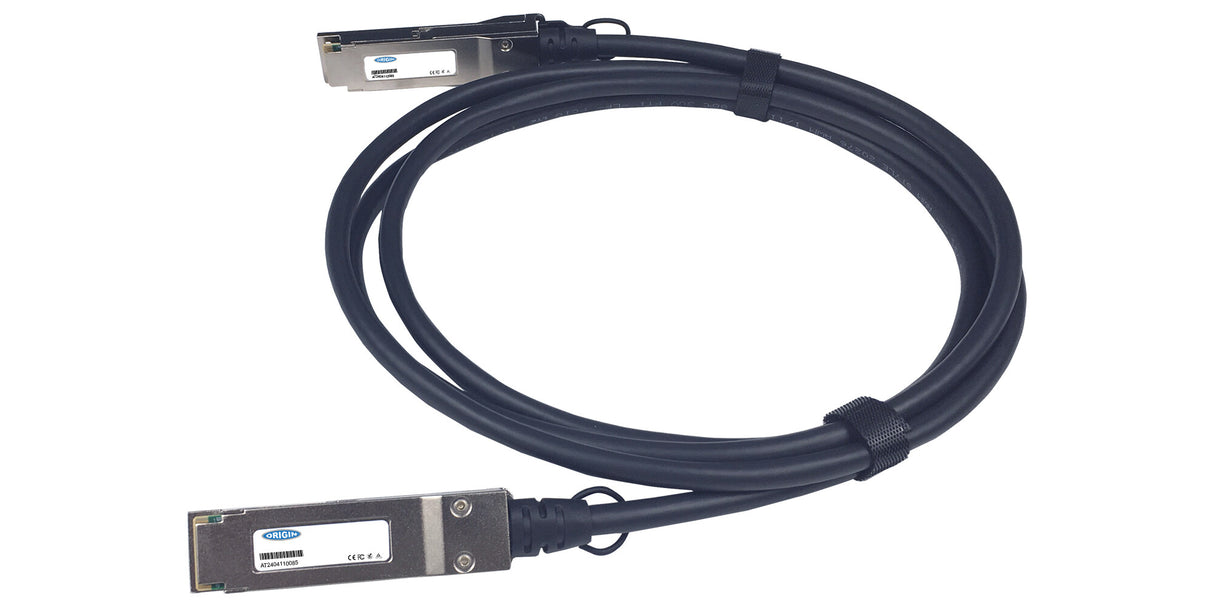 Origin Storage CAB-Q-Q-100G-1M Arista Compatible Direct Attach Copper Cable QSFP28 100GBase-CU (Passive Twinax 1m)