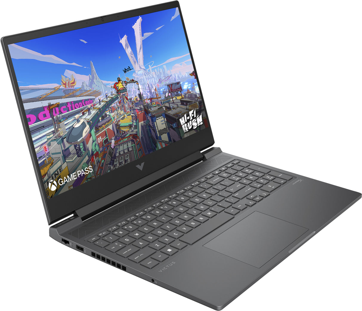 HP Victus Gaming 16-r1004na Intel® Core™ i5 i5-14450HX Laptop 40.9 cm (16.1") Full HD 16 GB DDR5-SDRAM 512 GB SSD NVIDIA GeForce RTX 4050 Wi-Fi 6E (802.11ax) Windows 11 Home Black