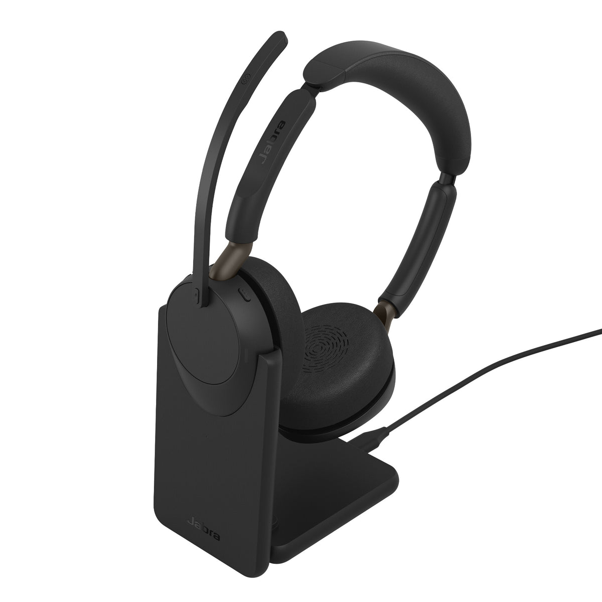Jabra Evolve3 65 UC - USB-A with Dongle - Stereo (Charging Stand)