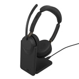 Jabra Evolve3 65 UC - USB-A with Dongle - Stereo (Charging Stand)