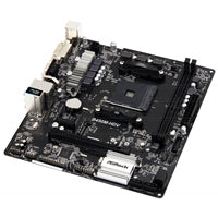 ASRock B450M-HDV R4.0 Super Alloy AMD AM4 Socket Motherboard, Micro-ATX, 2x DDR4 Slots, 1x M.2 Socket, GbE LAN, 1x D-Sub / 1x DVI-D / 1x HDMI Port