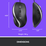 Logitech Corded Mouse M500