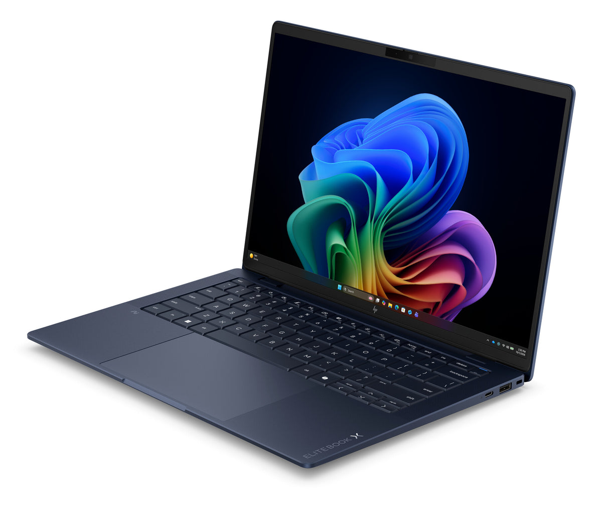 HP EliteBook X G2i 14 inch Notebook Next Gen AI PC Wolf Pro Security Edition Copilot+ PC Intel Core Ultra 5 325 Laptop 35.6 cm (14") 3K 32 GB LPDDR5x-SDRAM 512 GB SSD Wi-Fi 7 (802.11be) Windows 11 Pro Blue