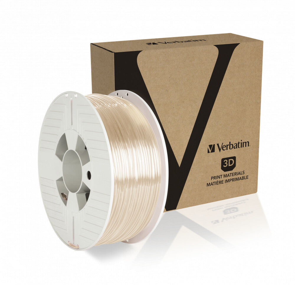 Verbatim 55059 3D printing material Polyethylene Terephthalate Glycol (PETG) Transparent 1 kg