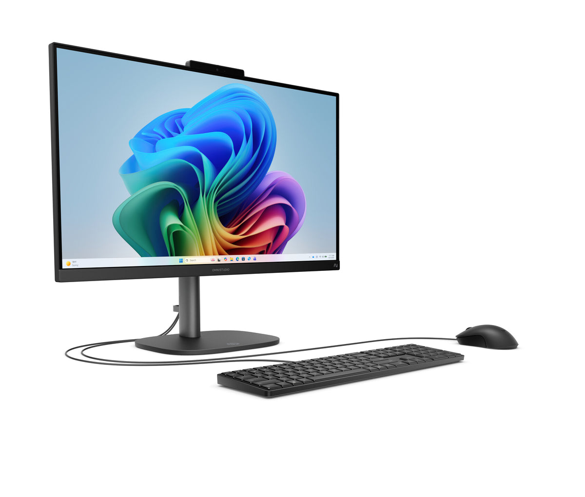 HP OmniStudio All-in-One Desktop Next Gen AI 24-cw0011na PC Copilot+ PC AMD Ryzen™ AI 7 445 60.5 cm (23.8") 1920 x 1080 pixels 16 GB DDR5-SDRAM 256 GB SSD Windows 11 Home Wi-Fi 6 (802.11ax) White
