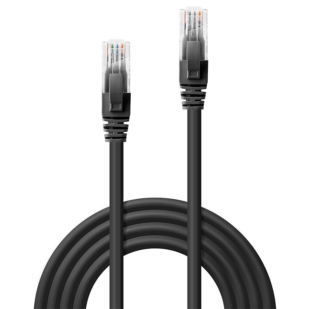 Lindy 5m Cat.6 U/UTP Network Cable, Black