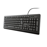 Trust Primo keyboard Universal USB QWERTY UK English Black