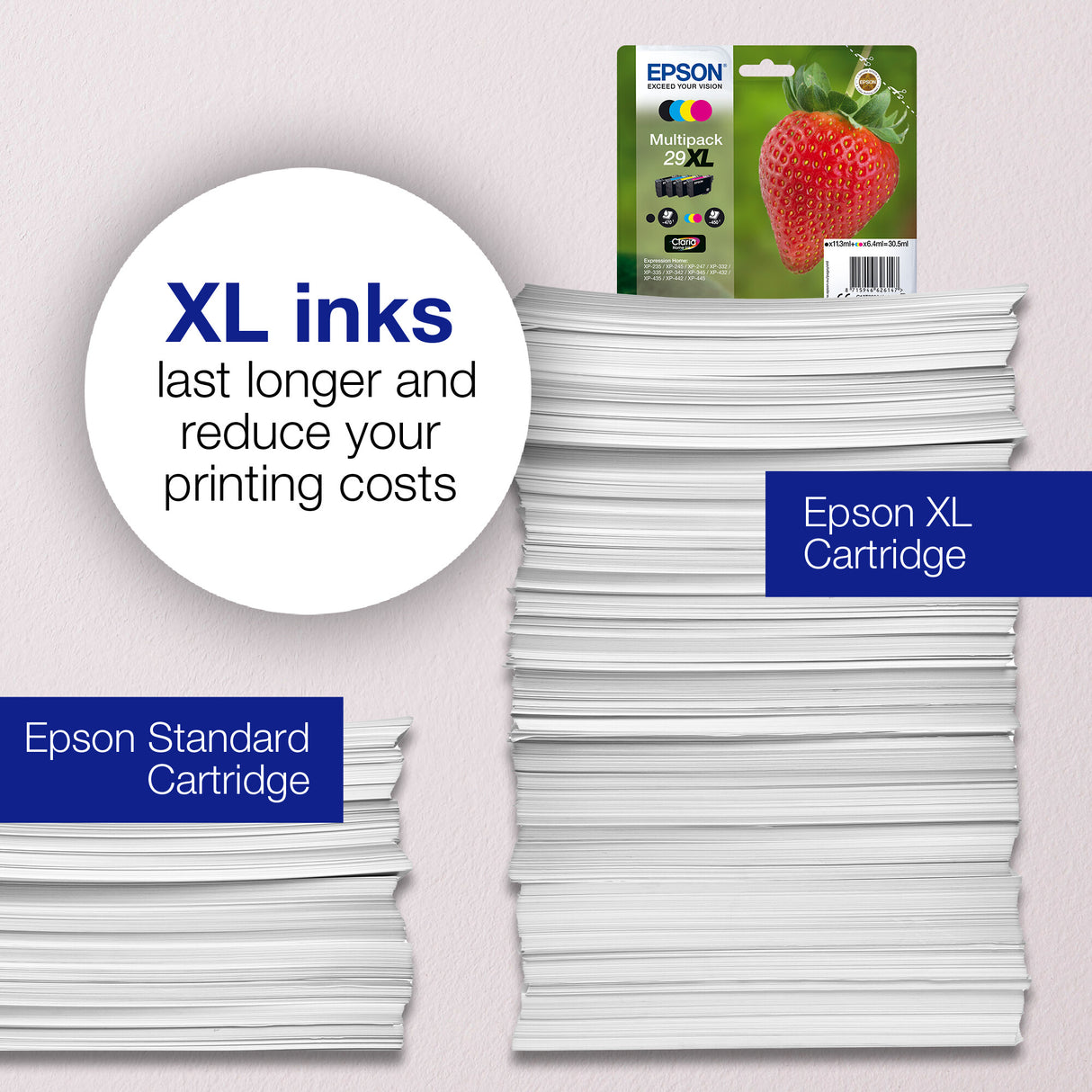 Epson Strawberry Singlepack Magenta 29 Claria Home Ink