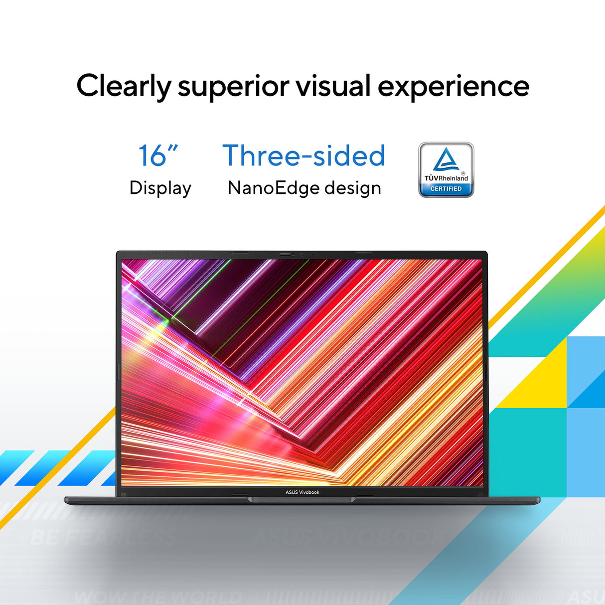 ASUS Vivobook 16 X1605ZA-MB116W Intel® Core™ i7 i7-1255U Laptop 40.6 cm (16") WUXGA 8 GB DDR4-SDRAM 512 GB SSD Wi-Fi 6 (802.11ax) Windows 11 Home Silver