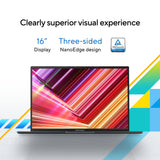 ASUS Vivobook 16 X1605ZA-MB116W Intel® Core™ i7 i7-1255U Laptop 40.6 cm (16") WUXGA 8 GB DDR4-SDRAM 512 GB SSD Wi-Fi 6 (802.11ax) Windows 11 Home Silver