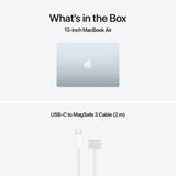 Apple MacBook Air 13-inch : M5 chip with 10‑core CPU and 10‑core GPU, 24GB, 1TB SSD - Sky Blue
