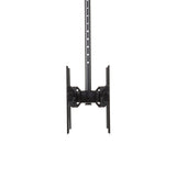 StarTech.com Dual TV Ceiling Mount - Back-to-Back Heavy Duty Hanging Dual Screen Mount with Adjustable Telescopic Pole - Tilt/Swivel/Rotate - VESA Bracket for 32”-75" Displays