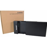 Maiwo USB 3.0 3.5" External Hard Drive Enclosure  with Power Adapter