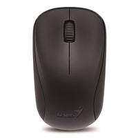 Genius NX-7000 Wireless Mouse, 2.4 GHz with USB Pico Receiver, Adjustable DPI levels up to 1200 DPI, 3 Button with Scroll Wheel, Ambidextrous Design, Black