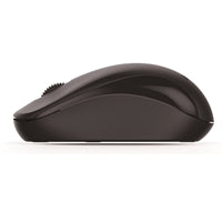 Genius NX-7000 Wireless Mouse, 2.4 GHz with USB Pico Receiver, Adjustable DPI levels up to 1200 DPI, 3 Button with Scroll Wheel, Ambidextrous Design, Black