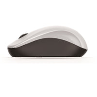 Genius NX-7000 Wireless Mouse, 2.4 GHz with USB Pico Receiver, Adjustable DPI levels up to 1200 DPI, 3 Button with Scroll Wheel, Ambidextrous Design, White