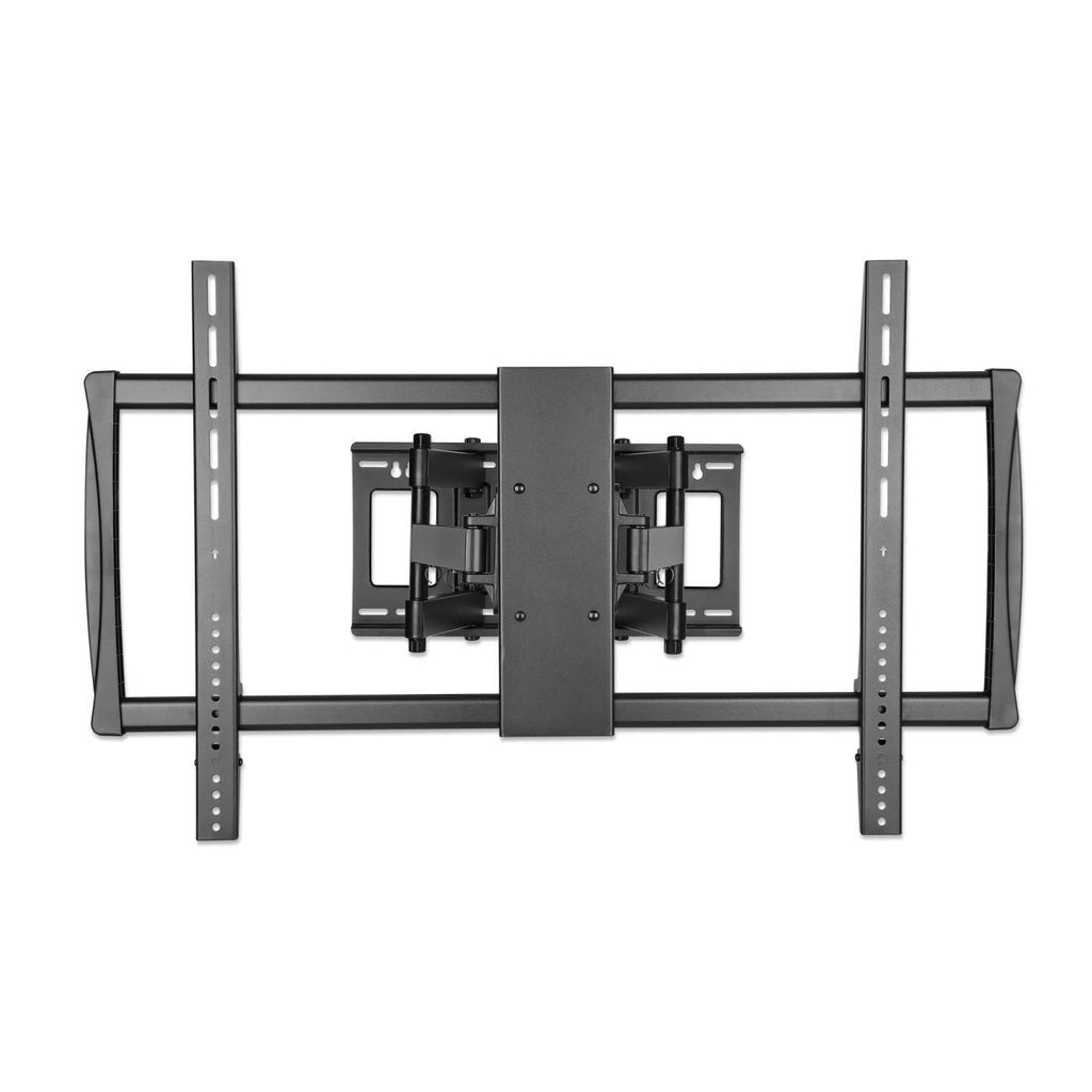 Manhattan Wall Mount for TV & Monitors (Full Motion), For screens 37" to 100", VESA compatability: all between 200x200mm and 900x600mm - check the dimensions of the four mounting holes on back of screen to ensure it fits, Max 80kg, Black, Bracket, Lifetim