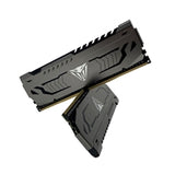 Kit Patriot Viper Steel DDR4 32 Go (2 x 16 Go) 3 200 MHz avec bouclier thermique gris bronze